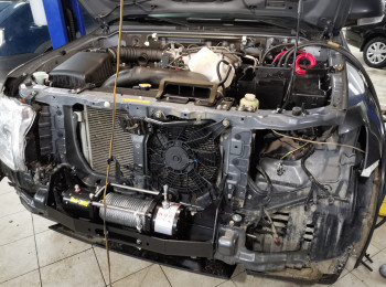 комплекс работ с Mitsubishi Pajero